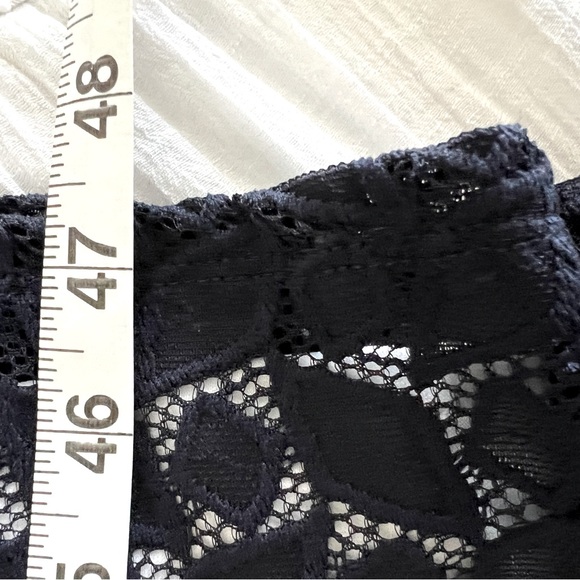 Navy dress with white lining from Perceptions. Size XL - Picture 6 of 7